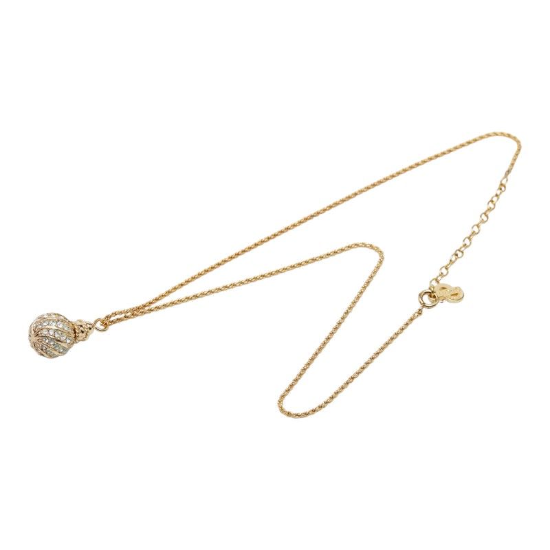 Dior Ball Rhinestone Gold Plated Ladies Dior