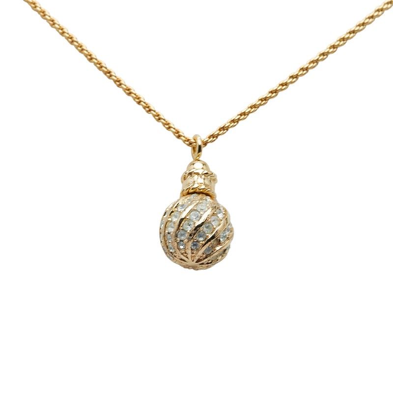 Dior Ball Rhinestone Gold Plated Ladies Dior