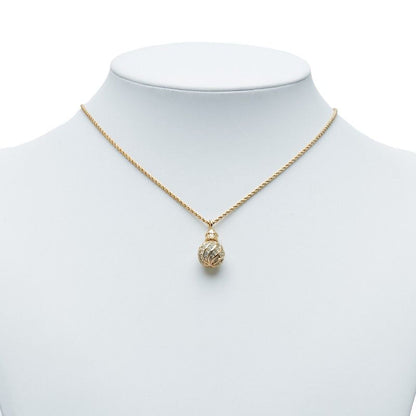 Dior Ball Rhinestone Gold Plated Ladies Dior