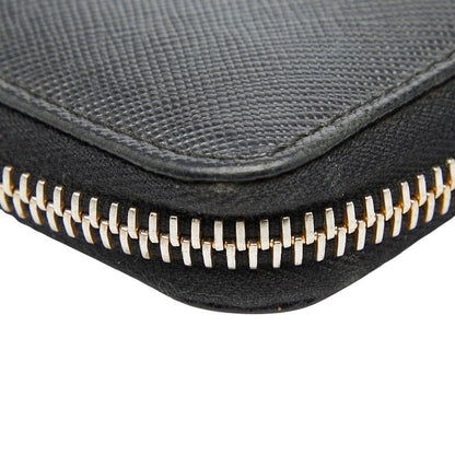 Prada Logo Black Saffiano Leather Women's Prada