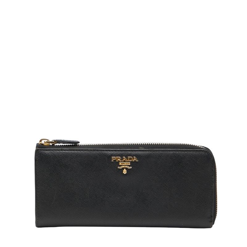 Prada Logo Black Saffiano Leather Women's Prada