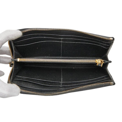 Prada Logo Black Saffiano Leather Women's Prada