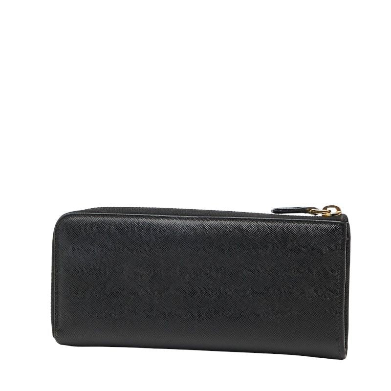 Prada Logo Black Saffiano Leather Women's Prada