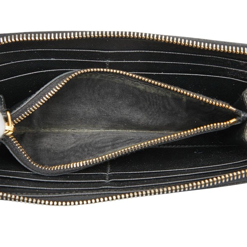 Prada Logo Black Saffiano Leather Women's Prada