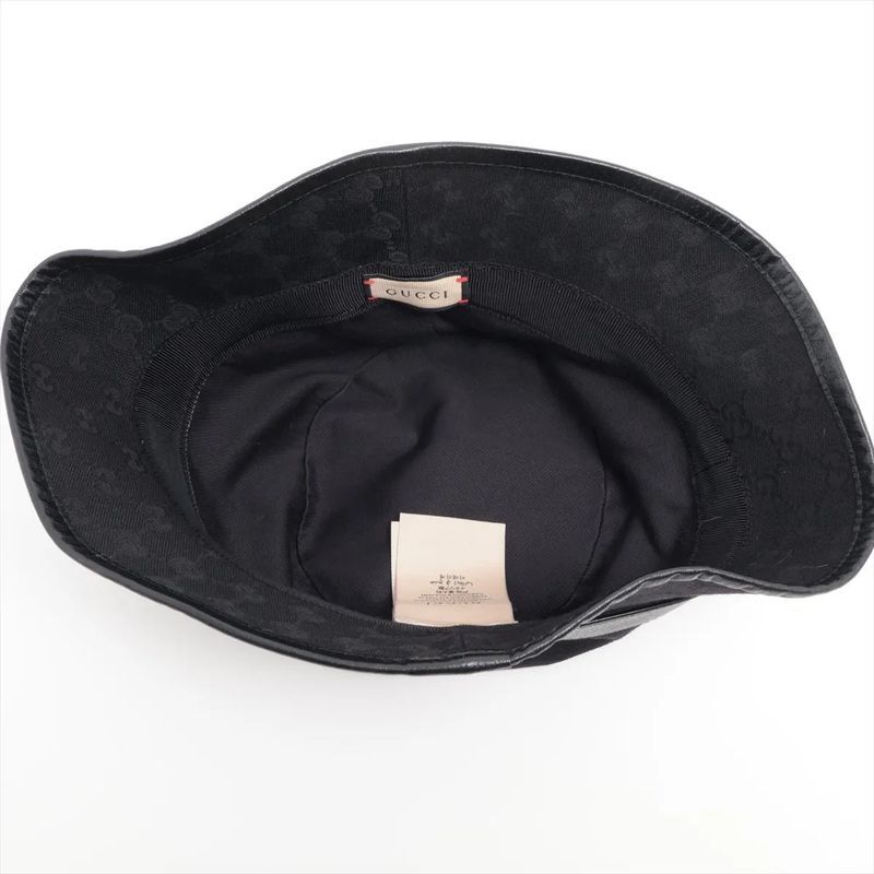 Gucci GG Canvas Bucket Hat Bucket Hat L Hat Fashion 576587 Men's Women's MMM