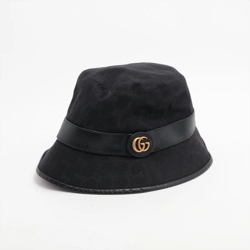 Gucci GG Canvas Bucket Hat Bucket Hat L Hat Fashion 576587 Men's Women's MMM