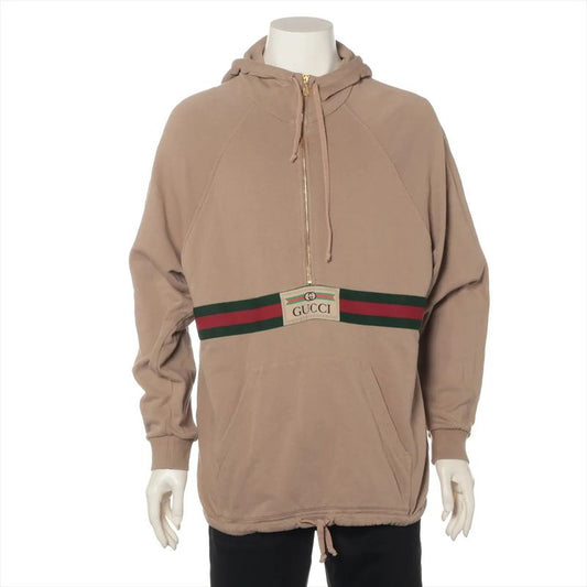 Gucci Sherry Line Cotton Half Zip Parka 644656 Fashion Clothes Tops Men's MMM