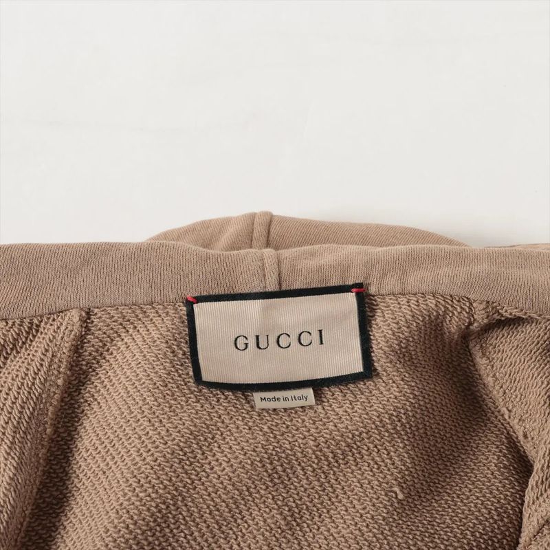 Gucci Sherry Line Cotton Half Zip Parka 644656 Fashion Clothes Tops Men's MMM