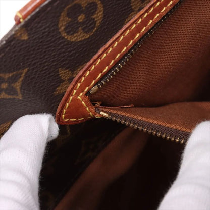 Louis Vuitton Monogram Sac Shopping M51108 Leather Tote Bag Shoulder A4 Men