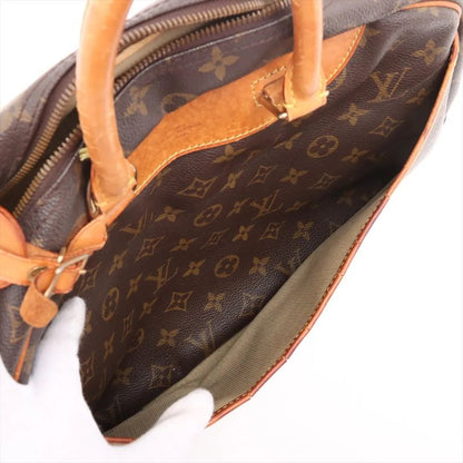 Louis Vuitton Monogram Deauville M47270 Leather Handbag Tote Genuine Leather