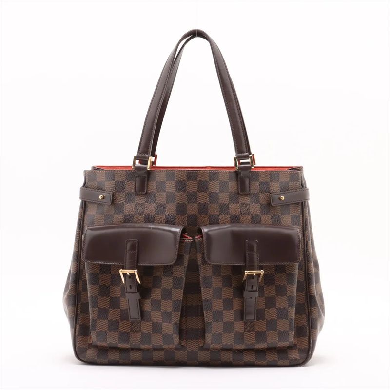 Louis Vuitton Damier Uzes N51128 Leather Tote Bag Shoulder Hand A4 Ladies MMM