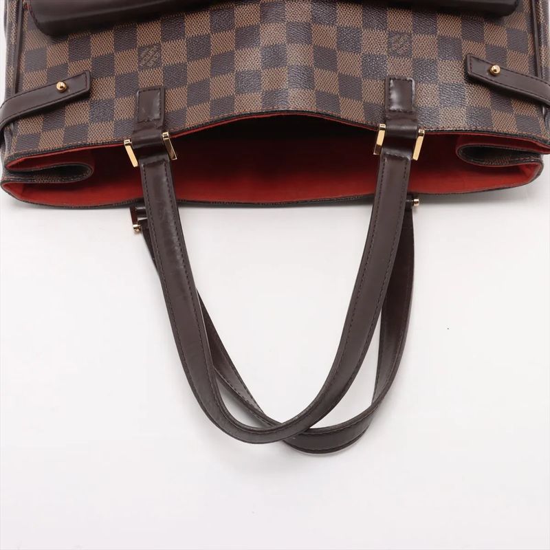 Louis Vuitton Damier Uzes N51128 Leather Tote Bag Shoulder Hand A4 Ladies MMM
