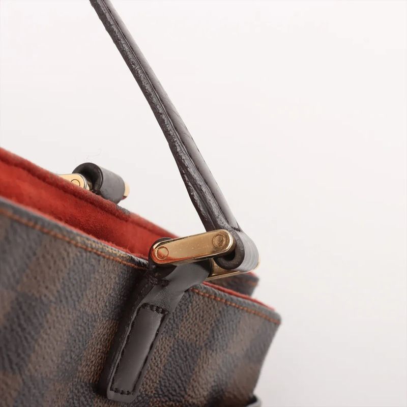 Louis Vuitton Damier Uzes N51128 Leather Tote Bag Shoulder Hand A4 Ladies MMM