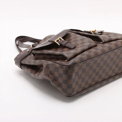 Louis Vuitton Damier Uzes N51128 Leather Tote Bag Shoulder Hand A4 Ladies MMM