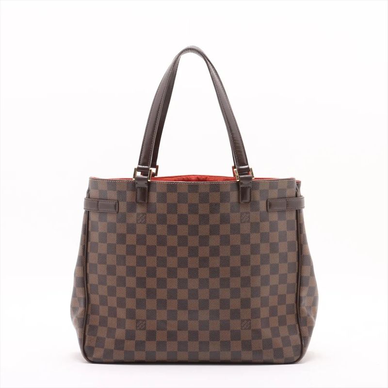 Louis Vuitton Damier Uzes N51128 Leather Tote Bag Shoulder Hand A4 Ladies MMM
