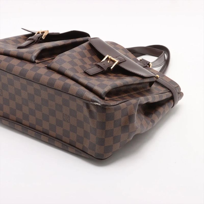 Louis Vuitton Damier Uzes N51128 Leather Tote Bag Shoulder Hand A4 Ladies MMM