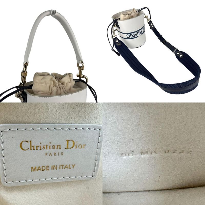 Christian Dior Shoulder Bag Handbag Vibe Micro Bucket