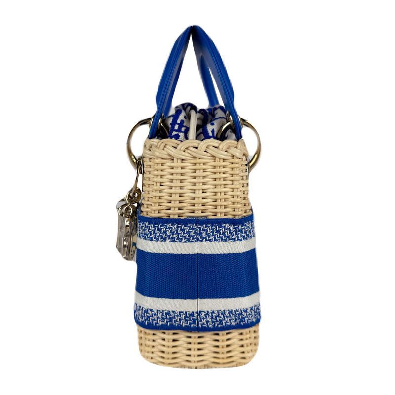 Christian DIOR Crossbody Shoulder Bag Handbag Lady Dior Mini