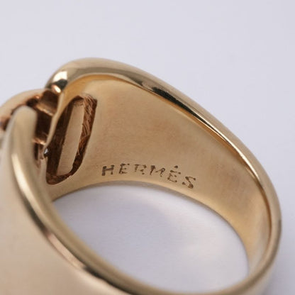 Hermes Ring 750 Gold Antique Diamond Jewelry