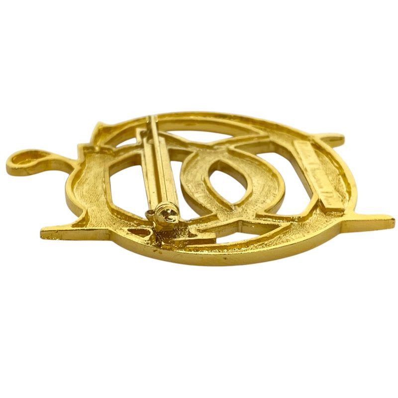 Christian Dior CD Logo Accessory Large Gold Parfums