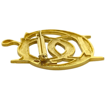 Christian Dior CD Logo Accessory Large Gold Parfums