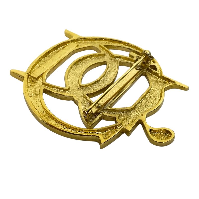 Christian Dior CD Logo Accessory Large Gold Parfums