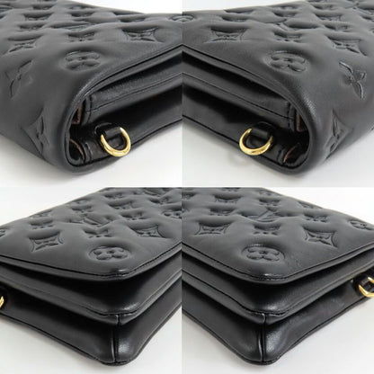 Louis Vuitton Pochette Cousin M82116 Black Lamb Leather Gdhardware