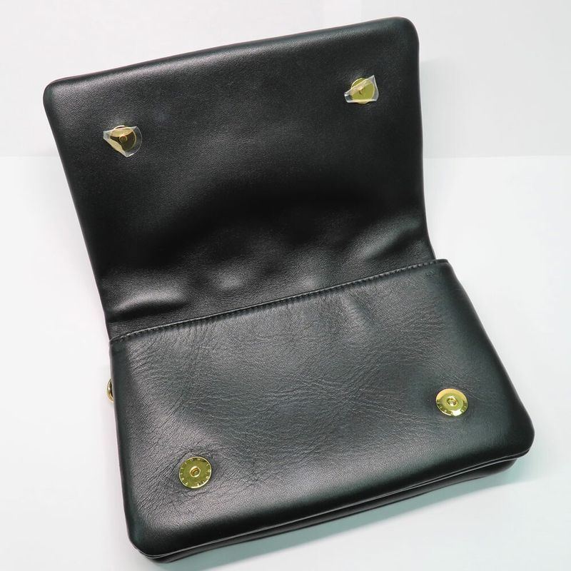 Louis Vuitton Pochette Cousin M82116 Black Lamb Leather Gdhardware