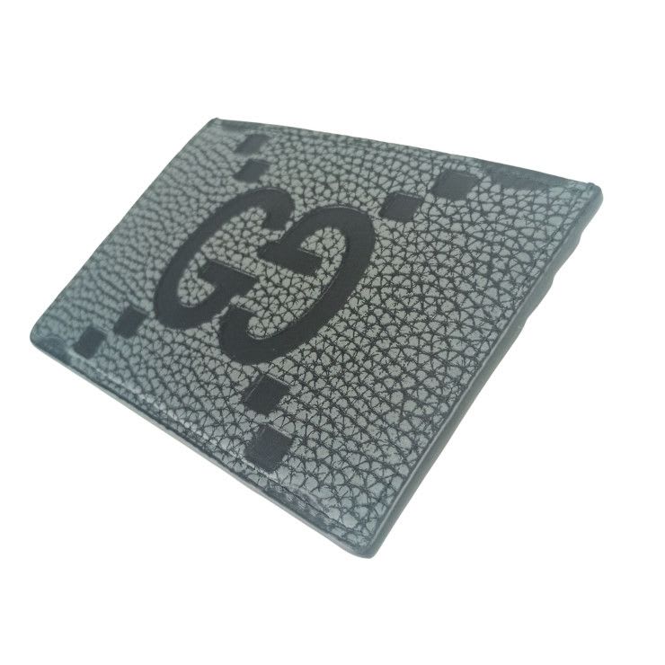 Gucci Card Case Business Holder Maxi Gray
