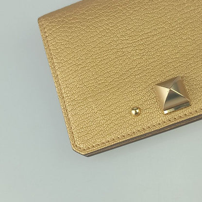 Hermes Card Case Business Holder Medor cp DORE Gold Siamese Light