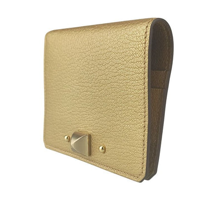 Hermes Card Case Business Holder Medor cp DORE Gold Siamese Light