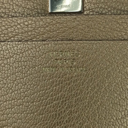 Hermes Card Case Business Holder Medor cp DORE Gold Siamese Light