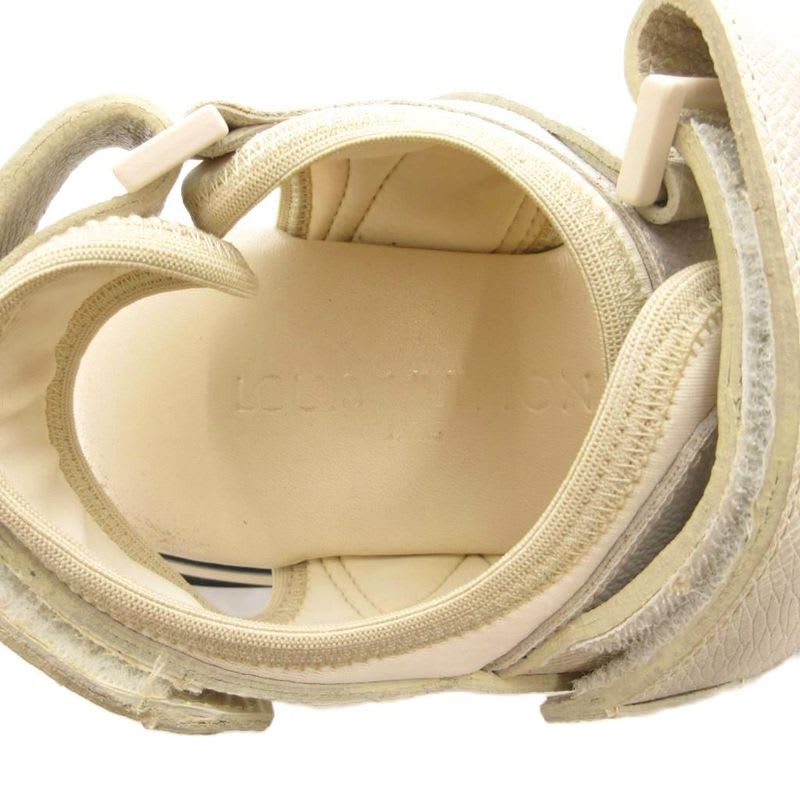 Louis Vuitton Monogram Sports Sandals Thick Sole Shark Logo 25 cm
