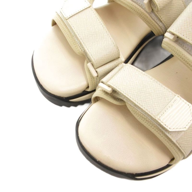 Louis Vuitton Monogram Sports Sandals Thick Sole Shark Logo 25 cm