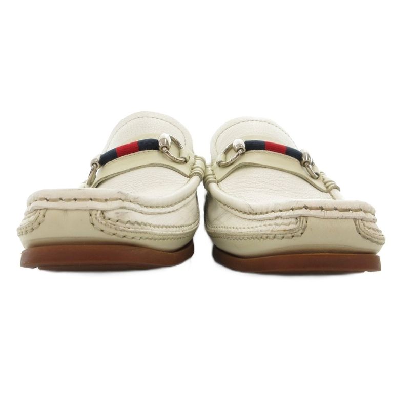 Gucci Horsebit Sherry Line Loafer Leather Genuine Leather Made In Italy 39.5