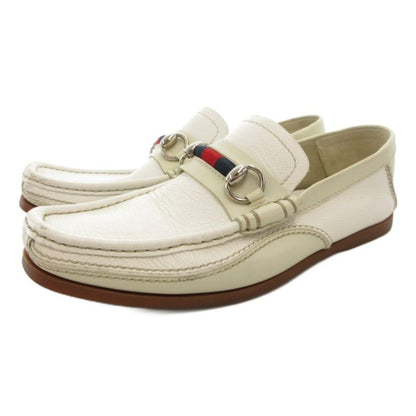 Gucci Horsebit Sherry Line Loafer Leather Genuine Leather Made In Italy 39.5