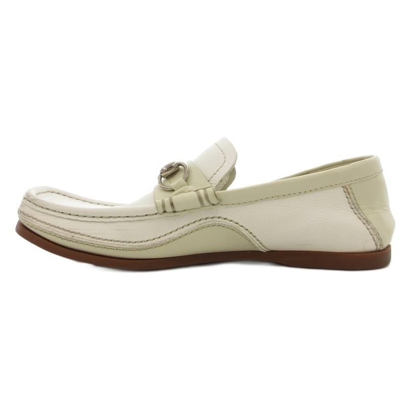 Gucci Horsebit Sherry Line Loafer Leather Genuine Leather Made In Italy 39.5