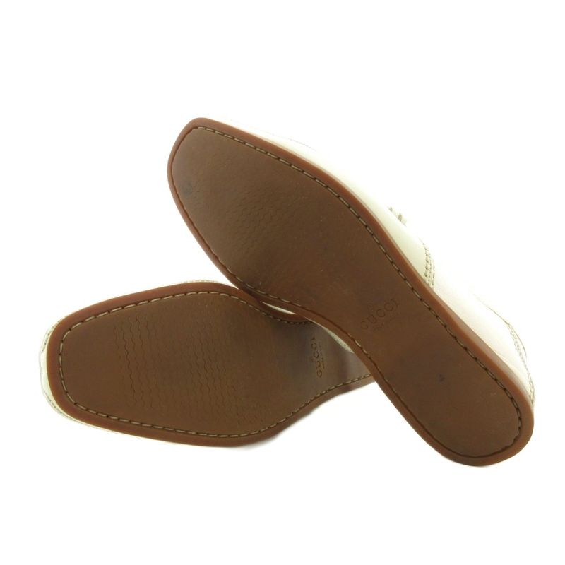 Gucci Horsebit Sherry Line Loafer Leather Genuine Leather Made In Italy 39.5