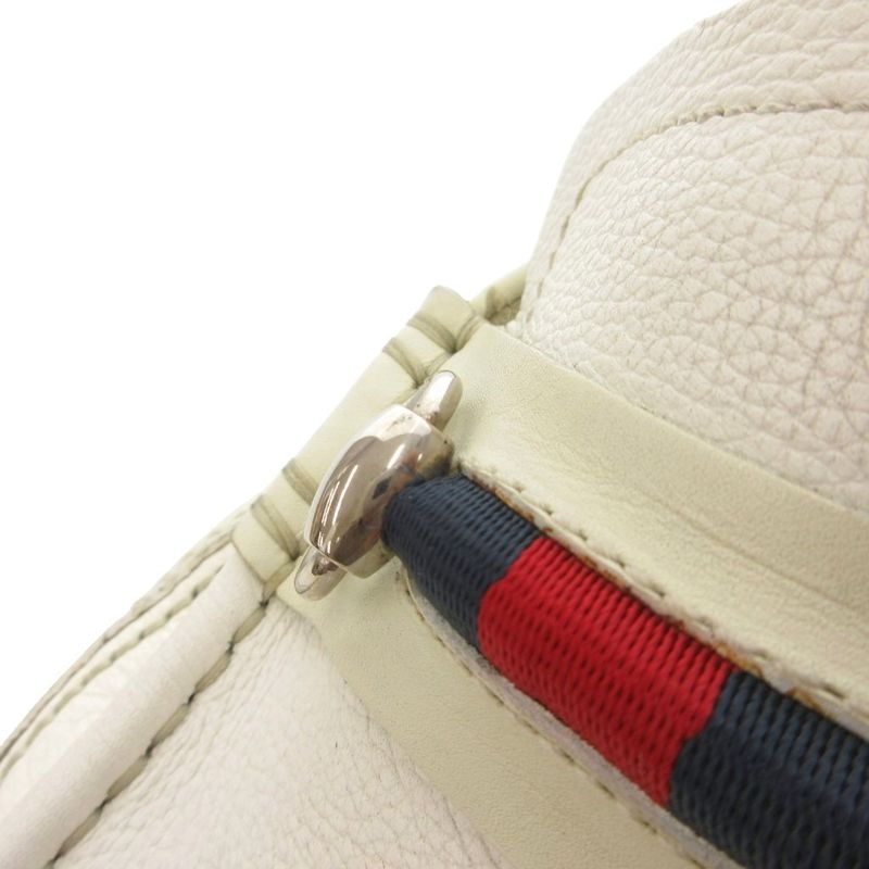 Gucci Horsebit Sherry Line Loafer Leather Genuine Leather Made In Italy 39.5