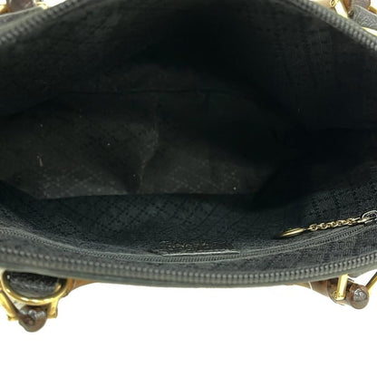 Gucci Handbag Bamboo Classic Black Leather