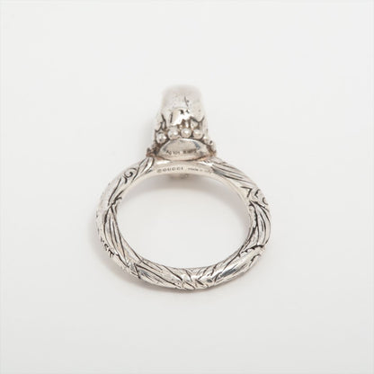 Gucci Anga Forest Eagle Head Silver Ring