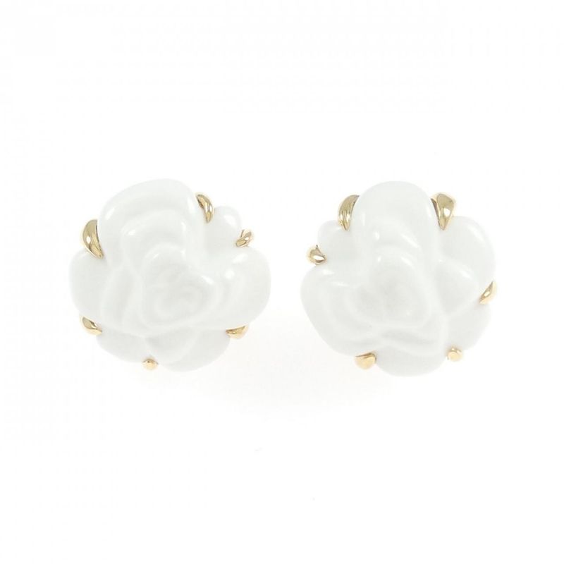 Chanel Camellia Small Earrings