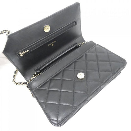 Chanel Ap0250 Chain Black Wallet