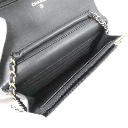 Chanel Ap0250 Chain Black Wallet