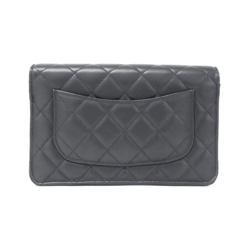 Chanel Ap0250 Chain Black Wallet
