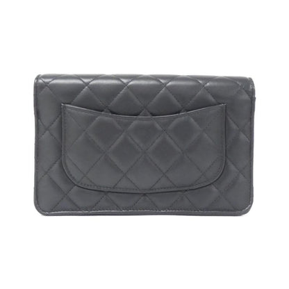 Chanel Ap0250 Chain Black Wallet