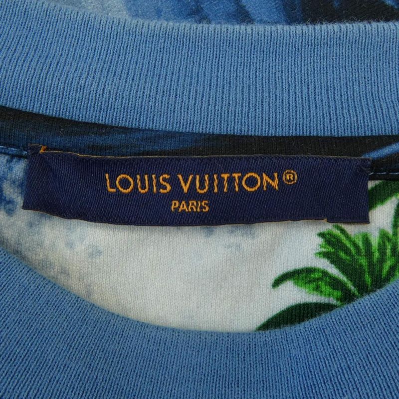 Louis Vuitton Printed Short Sleeve Cotton T-Shirt Hry 20 Wnpg