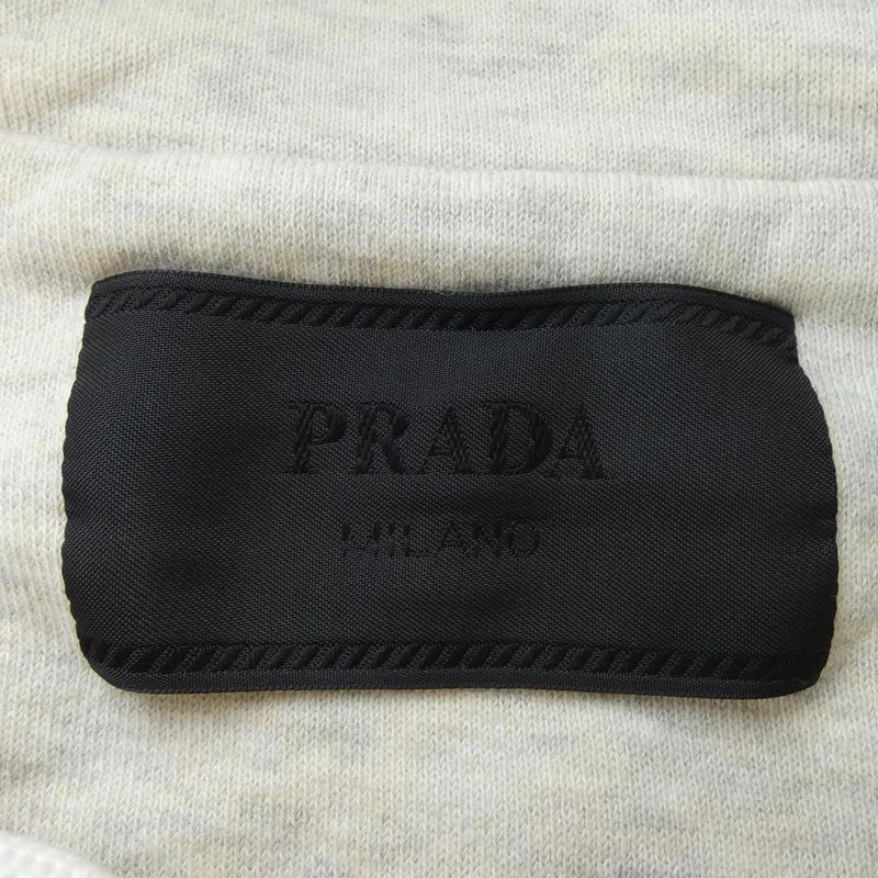 Prada Cotton Fleece Hoodie Ujl 24 B S232 13 iq