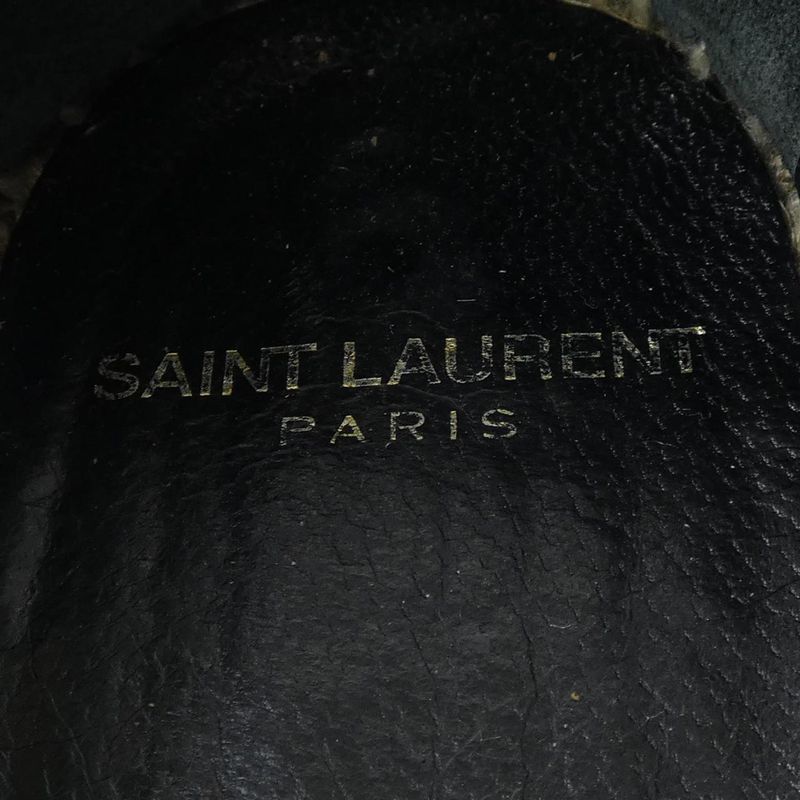 Saint Laurent Size 37 Black Shoes