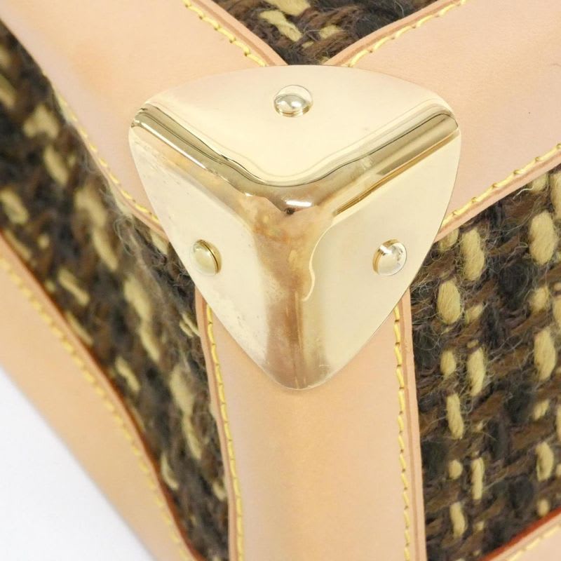 Louis Vuitton Monogram Tweed Tweedy Zip Bag Vintage